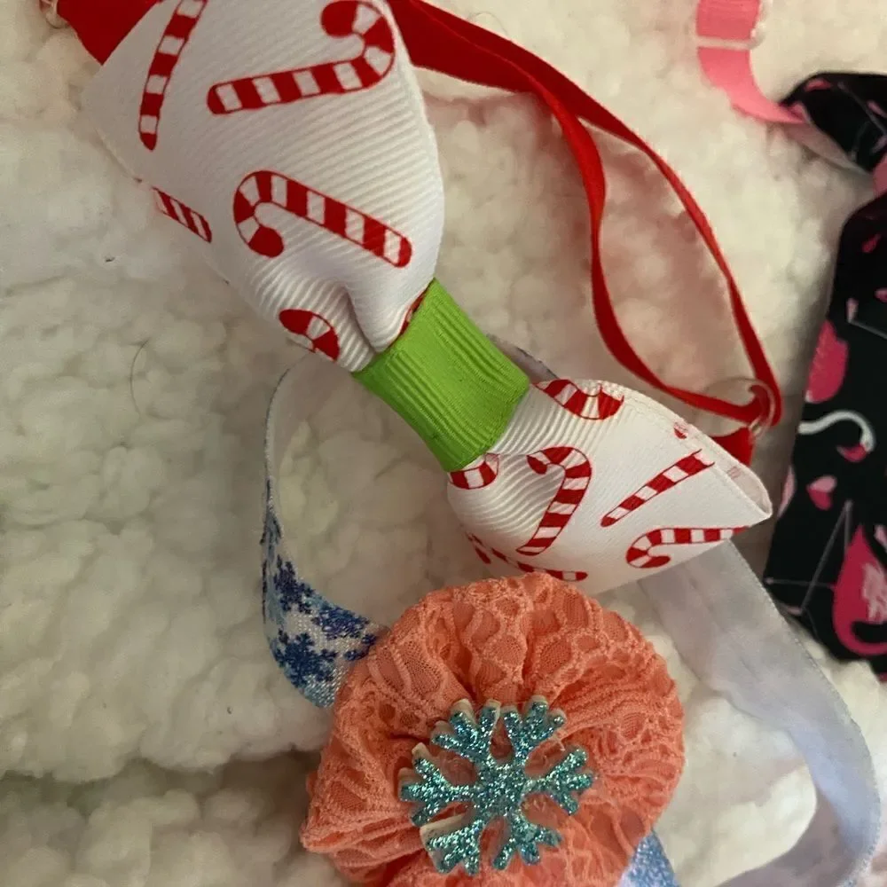 (18) Holiday Dog Collars